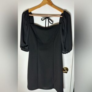 Beautiful Stretch Seduction brand Black Dress Short sleeve Size Large